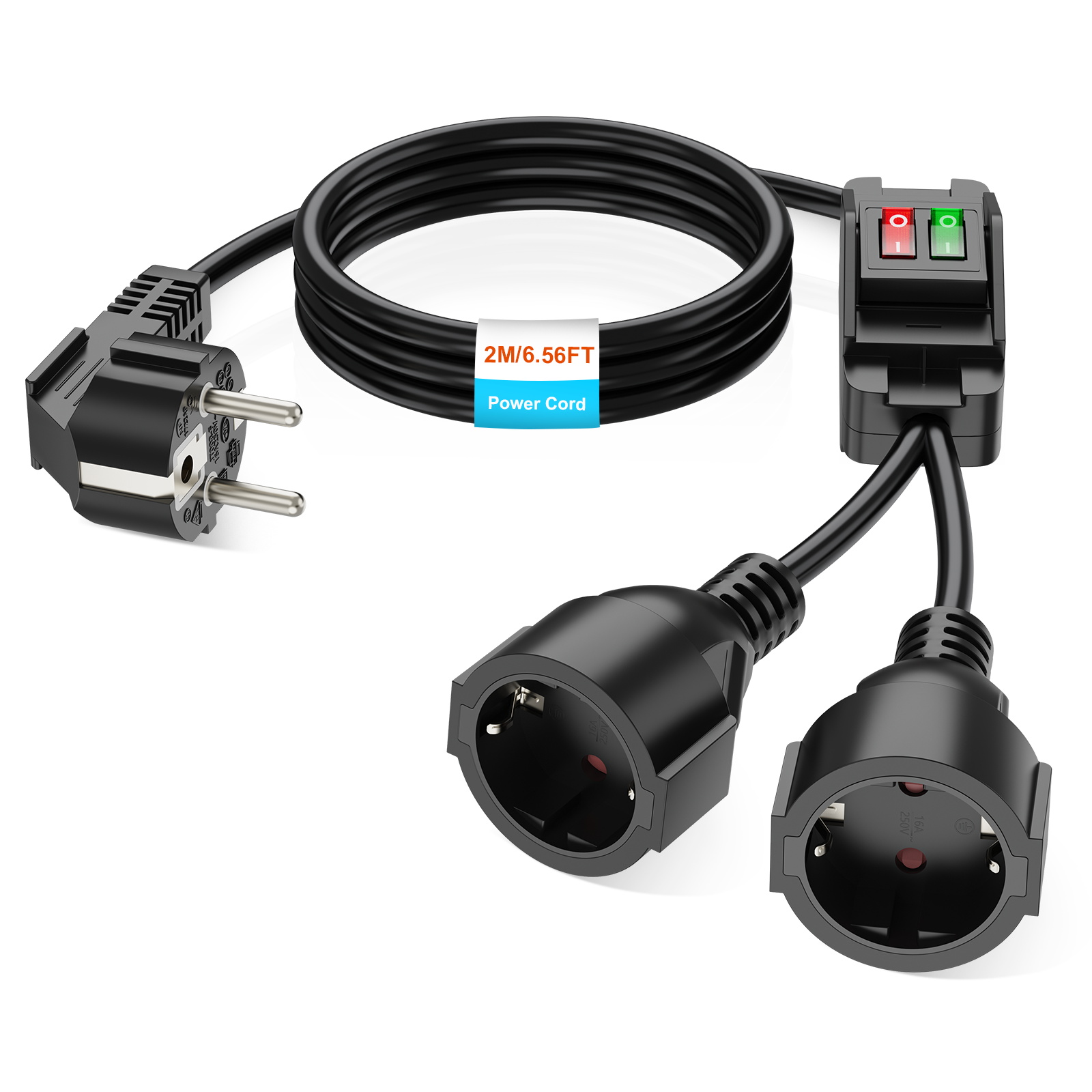 Outdoor Power Extension Cord - Cabo de Extensão com Plugue EU
