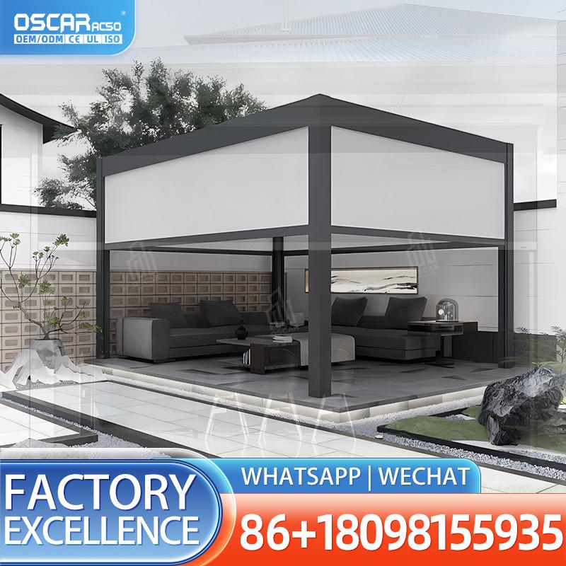 Outdoor Power Blinds - Persianas Motorizadas a Bateria, Cortinas Verticais