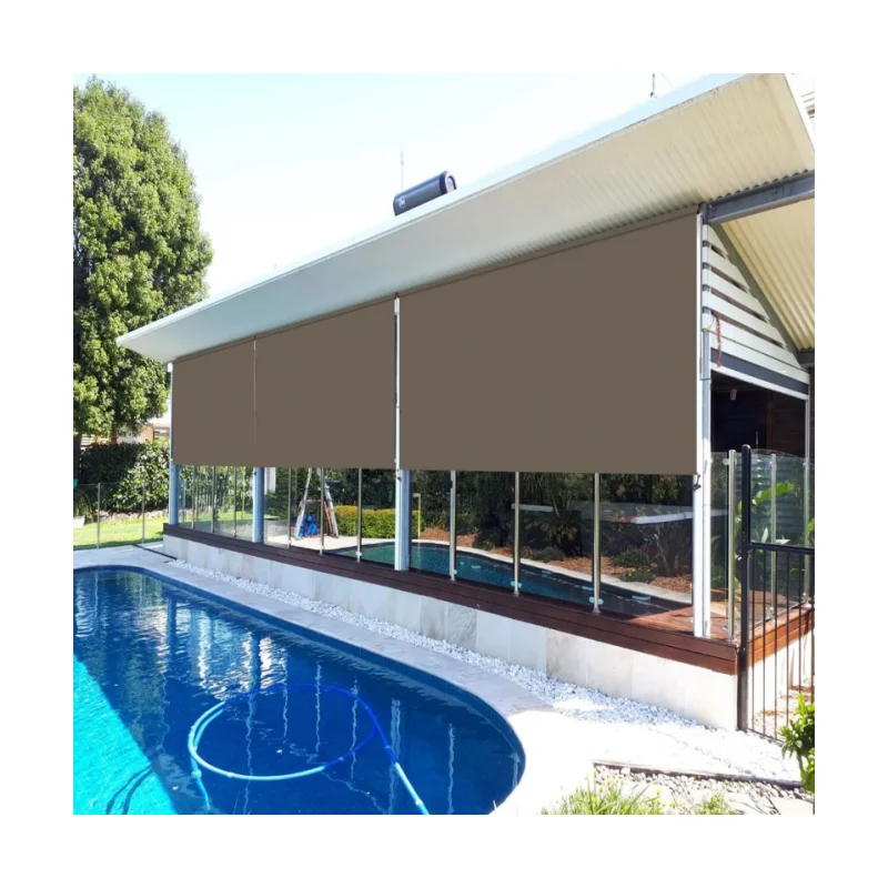 Outdoor Power Blinds - Persianas Rolô Externas à Prova de