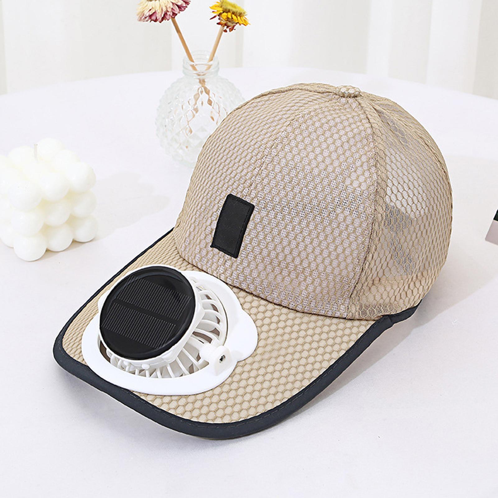 Outdoor Power Block - Chapéu de Sol Respirável com Ventilador