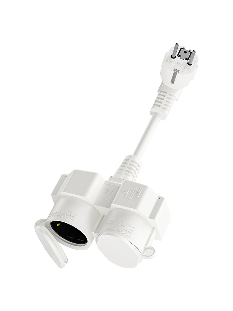Outdoor Power Extension Cord - Cabo de Extensão EU com 2