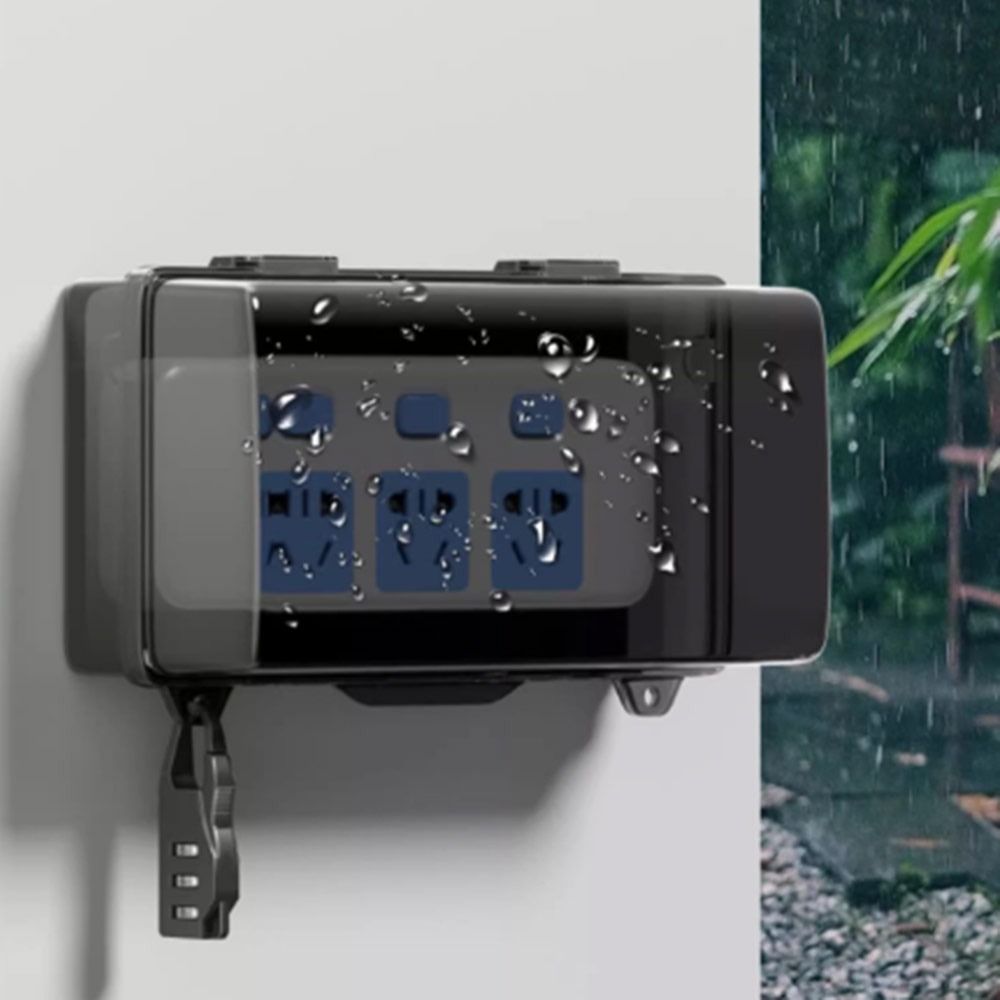Caixa de Plástico Durável à Pr - Outdoor Power Outlet Waterproof avaliação e preço
