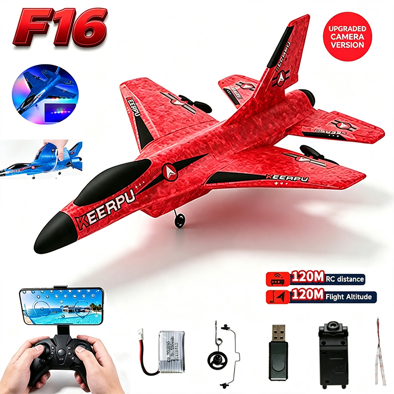 Avião de Controle Remoto F16 e - Outdoor Power Lead avaliação e preço