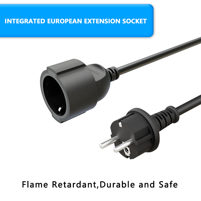 Cabo de extensão europeu LIPWE - Outdoor Power Extension Cord avaliação e preço