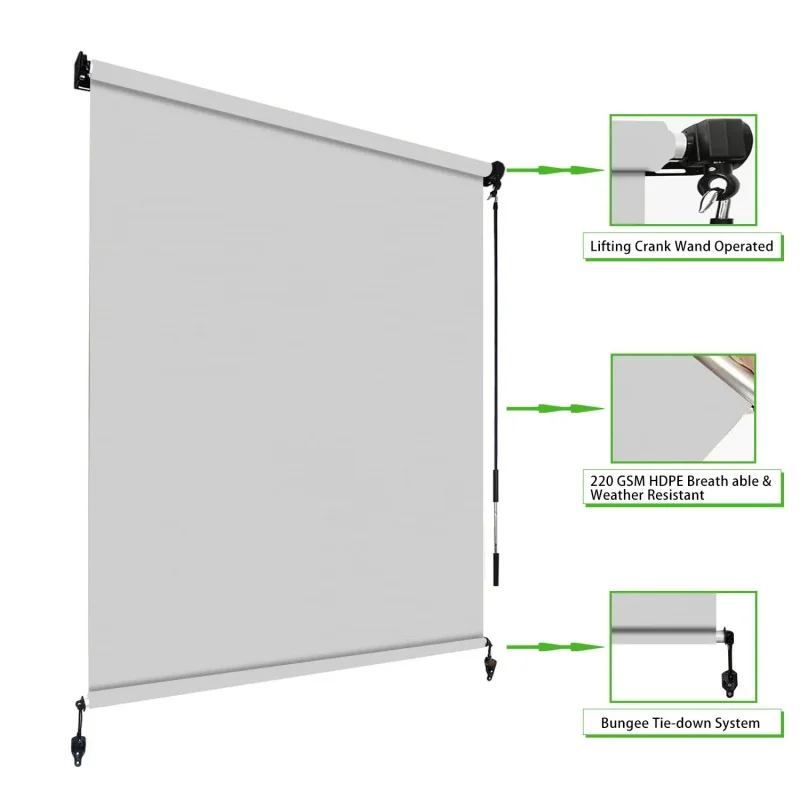 Persianas Rolô Externas à Prov - Outdoor Power Blinds avaliação e preço