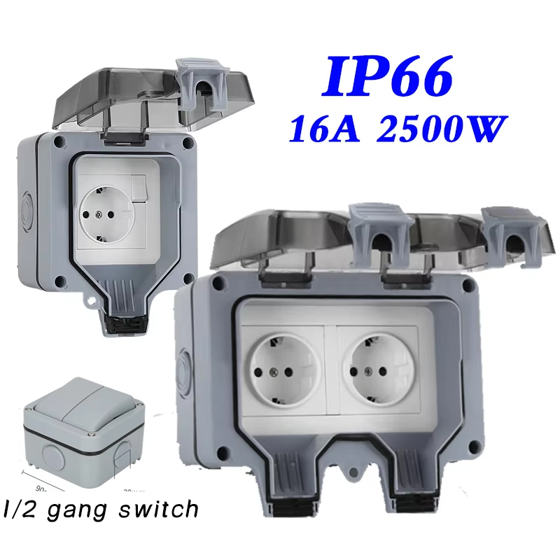 Tomadas à prova d'água para pa - Outdoor Power Outlet Waterproof avaliação e preço