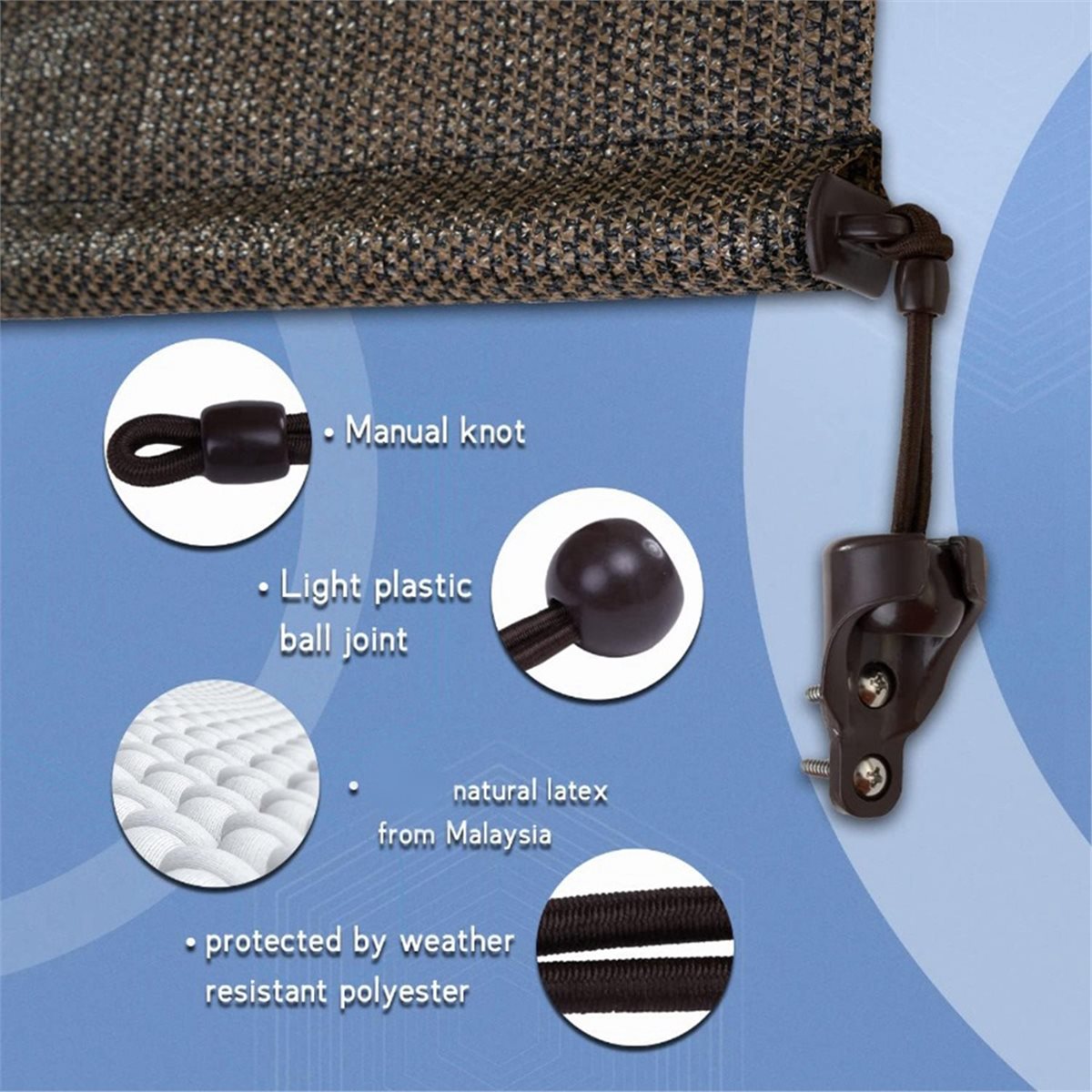 Kit de Proteção Solar com Cord - Outdoor Power Blinds avaliação e preço