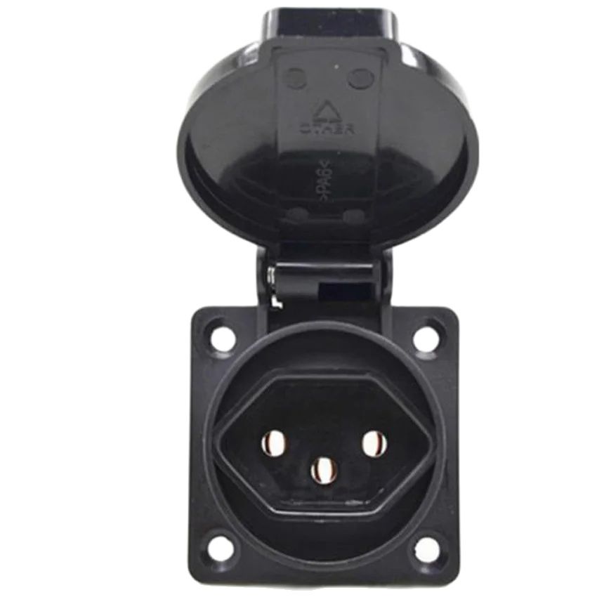 1 Unidade Tomada Industrial à  - Outdoor Power Outlet Waterproof avaliação e preço