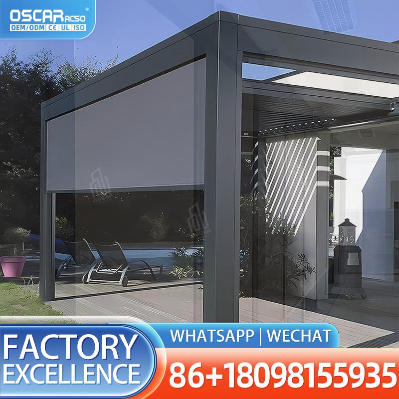 Persianas Verticais Elétricas  - Outdoor Power Blinds avaliação e preço