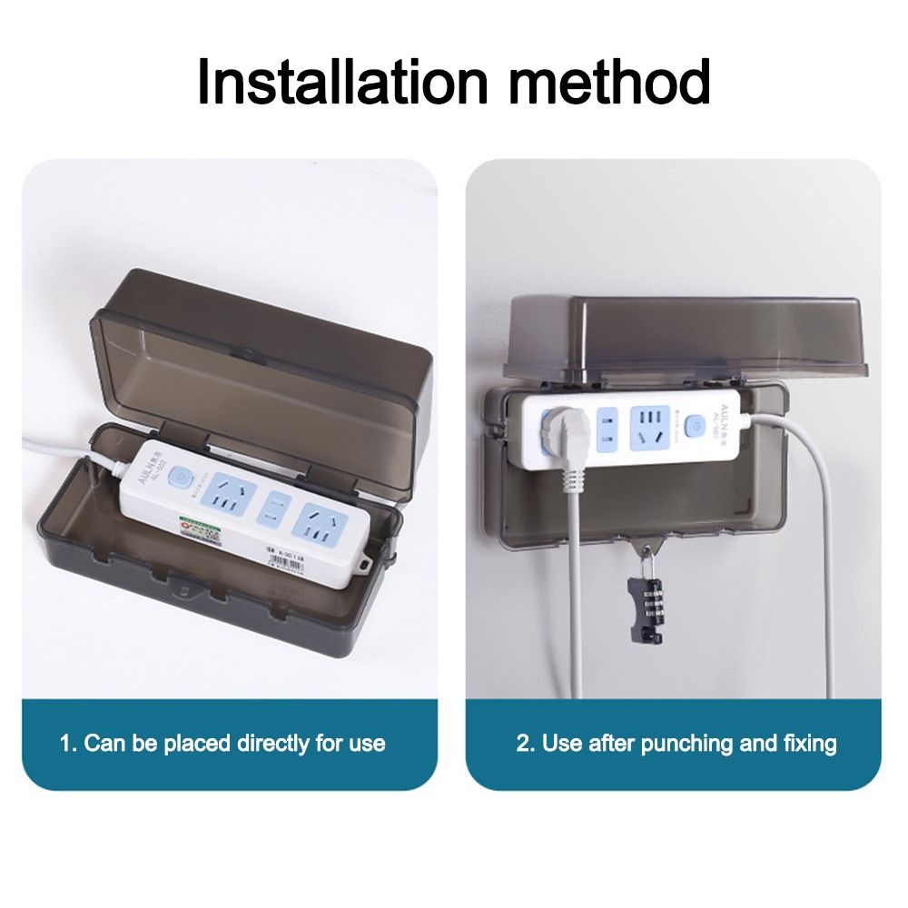 Caixa de Plástico Portátil Ant - Outdoor Power Outlet Waterproof avaliação e preço