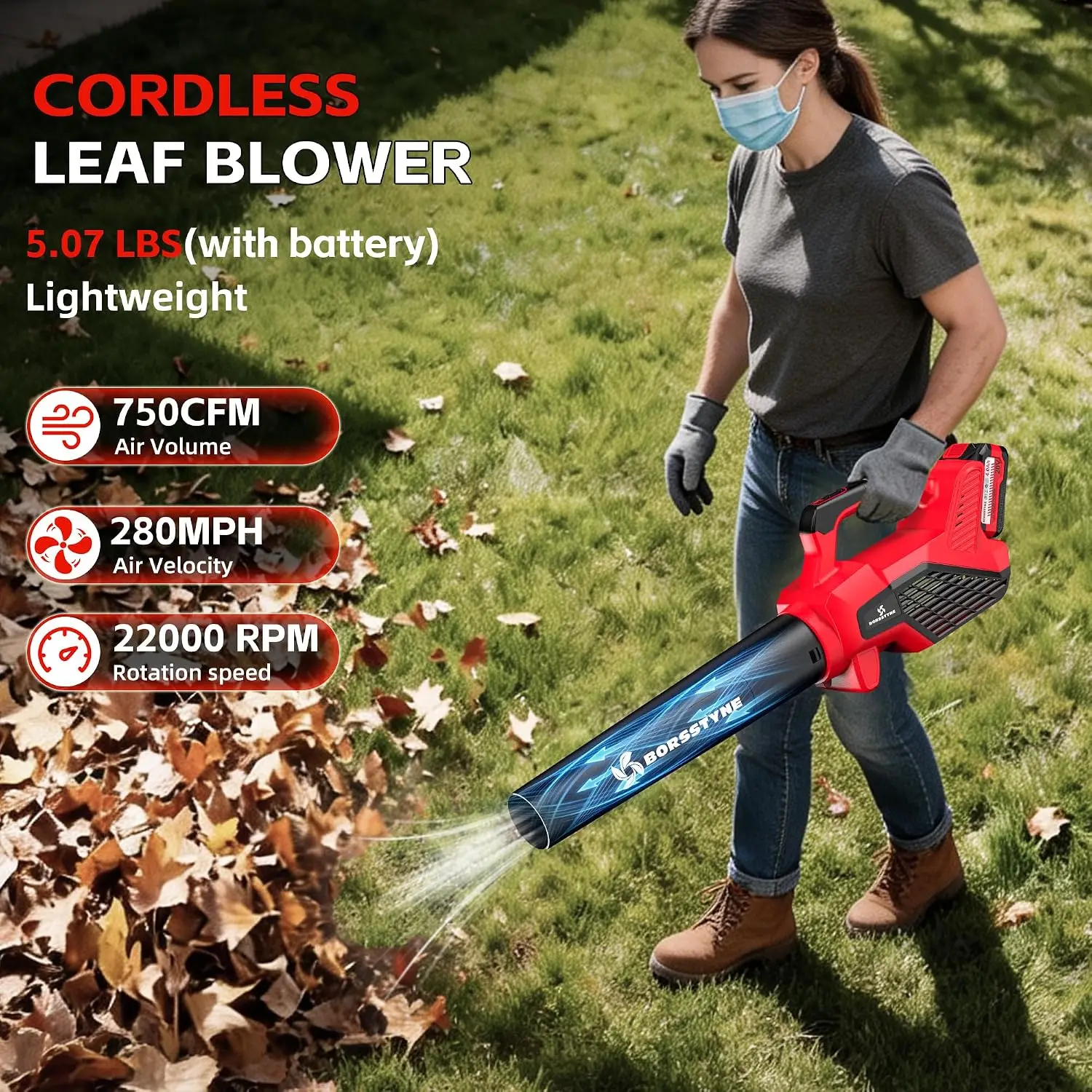 Soprador de Folhas Sem Fio 750 - Leaf Blower Cordless avaliação e preço