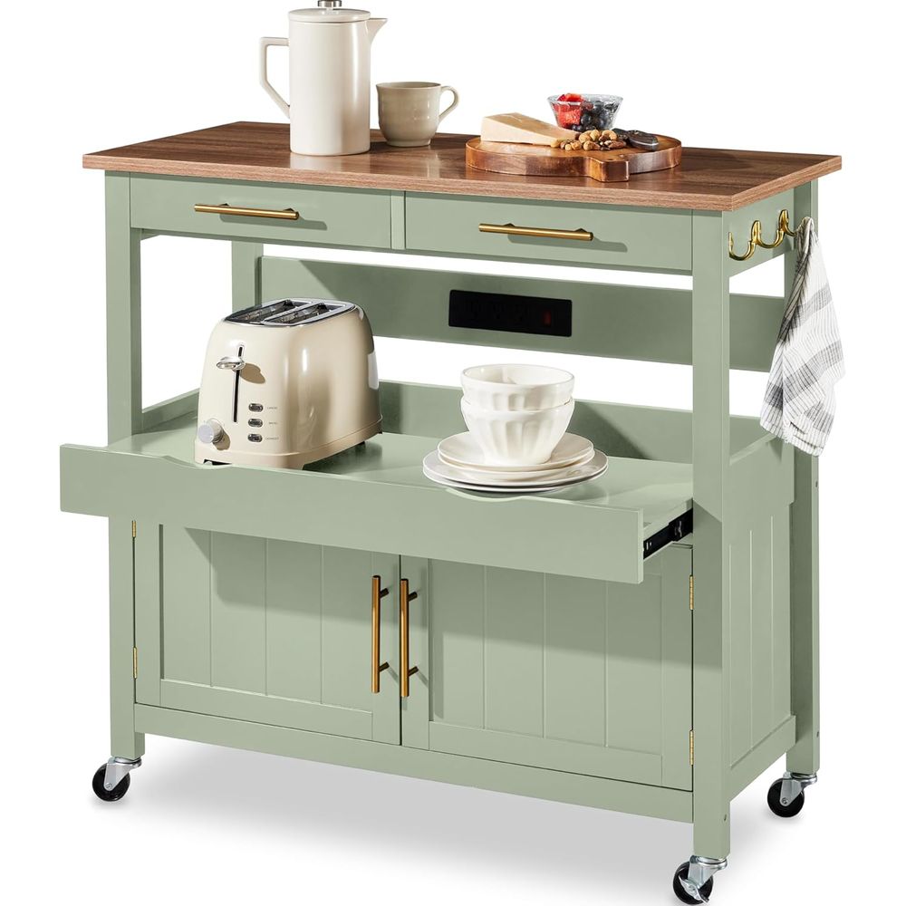 Carrinho de Cozinha com Rodas  - Outdoor Kitchen Power Outlet avaliação e preço